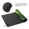 Large Mousepad Xmas Green Tree Gaming Mousepad 16 X 35.5 in Waterproof Keyboard Mousepad Mat Laptop Desk Mat with Stitched Edges Non-Slip Desk Writing Pad for Office Home view 3