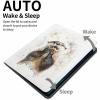 Dolrlasin Abstract Otter Watercolor Case for iPad Pro 11 Inch Case 2020(2nd Gen) with Pencil Holder, Smart iPad Case Support Touch ID and Auto Wake/Sleep view 3