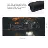 BTCOWZRV Large Mousepad Tree in Water Gaming Mousepad 16 X 35.5 in Waterproof Keyboard Mousepad Mat Laptop Desk Mat with Stitched Edges Non-Slip Desk Writing Pad for Office Home, Black view 2