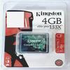 DirectNine Basics Kingston 4GB 133x Elite Pro CF Card Compact Flash Memory view 1