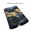BTCOWZRV Large Mousepad Earth Gaming Mousepad 16 X 35.5 in Waterproof Keyboard Mousepad Mat Laptop Desk Mat with Stitched Edges Non-Slip Desk Writing Pad for Office Home, Black view 4