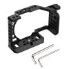 Topcine Camera Cage Video Stabilizer for Sony A6500 A6400 A6300 A6000 A6100 Cameas with Cold Shoe,Handle Locating Holes,Multiple 1/4" 3/8" Screw Holes (Single Cage) view 3