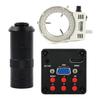JOEBO Microscope Kit 1080P Sensor Industrial Digital Video Microscope Camera Microscope Lens Adapters (Color : 100x Lens with Light) view 1