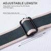 Padwa Lifestyle Adjustable Camera Strap - 1.5" Full Grain Leather Ends Camera Straps for Photographers, Adjustable Neck Shoulder & Crossbody Cotton Strap Quick Release for Cameras and Binoculars view 3