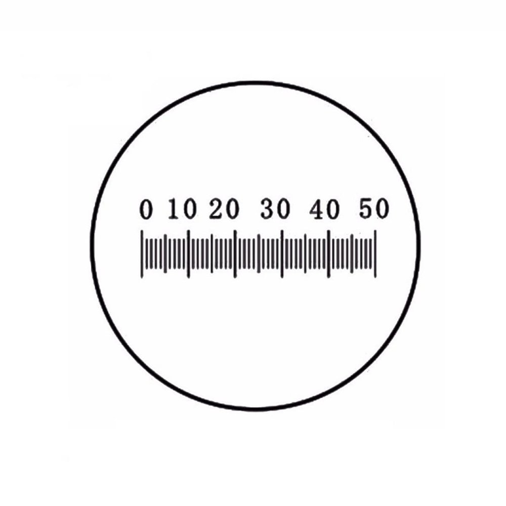 JOEBO Microscope Kit 0.1mm Biological Microscope Glass Scales Ruler Microscope Lens Adapters