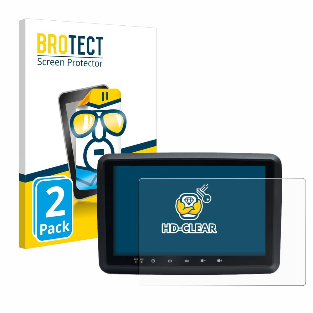 brotect 2-Pack Screen Protector for Idmedia 8" - HD-Clear Protection Film