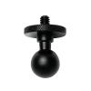 17mm Ball for Head Adapter 1/4 Screw Mount for 10 9 8 Camera Car Auto Mounting Bracket Cellphones Hokde 17mm Ball Mount Adapter Base Phone Holder view 1