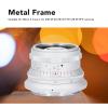 35mm F1.4 Full Frame Manual Focus Lens, for for Z30 Z5 Z6 Z6II Z7 Z7II Z8 Z9 ZFC, Portrait Lens Large Aperture Camera Lens with 7 Layer Optical Coating (White) view 4