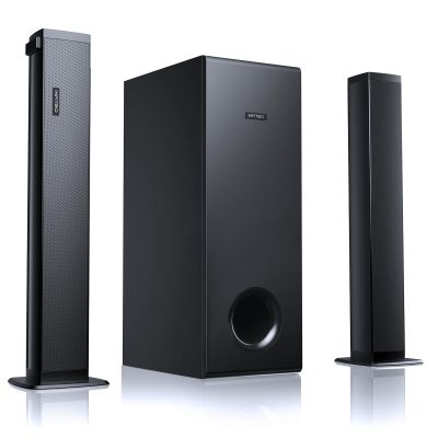 INFITBO Sound Bar for Smart TV 2.1CH 190W Peak Power Soundbar with Subwoofer Detachable 2-in-1 BT 5.4 Surround Sound System 12L Deep Bass for PC Game with HD-ARC/Opt/USB/AUX Home Theater