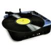 Gramophone Turntable for Vinyl Records Record Player with Speakers Retro Design USB view 3