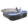 Gramophone Turntable for Vinyl Records Record Player with Speakers Retro Design USB view 4