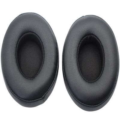 Solo3 Ear Pads Replacement,Compatible with Beats by Dre Solo 3/Solo 2 Wired/Wireless A1796/B0534 Headphones,Ear Pads Cushions with Upgrade Memory Foam & High Protein Leather(Black)