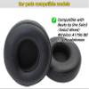 Solo3 Ear Pads Replacement,Compatible with Beats by Dre Solo 3/Solo 2 Wired/Wireless A1796/B0534 Headphones,Ear Pads Cushions with Upgrade Memory Foam & High Protein Leather(Black) view 2