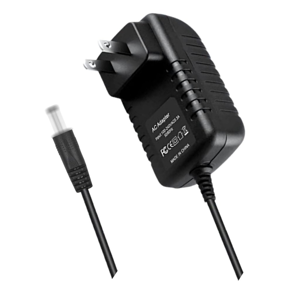 saschedross AC Adapter Replacement for SmartQ U7H Ten2 T12 T13 K7 N7 R10 V5-II T7-3G T7 R7 V5 V7 Ten3 T15 S7 7"" Q8 8"" Capacitive LCD Touch Screen Tablet PC 5VDC Power Supply Mains PSU, Black