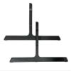 DirectNine Basics OEM Part - TV Base Stand Legs Compatible with VIZIO 65"" Base Tabletop TVs Stand for Model VQP65C-84, black view 1