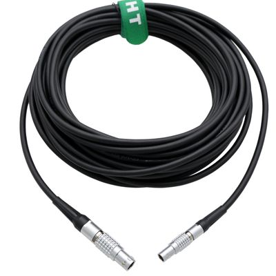 HangTon RS2 RS3 Pro Control Cable for DJI Ronin Tethered Control Handle, Communication Expansion Base kit, 6 pin to 6 pin 25M, Black