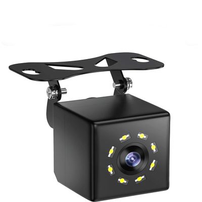 Rear reversing Camera Night Vision HD 170 Degree Wide View Angle with 8 LEDs, License Plate Backup Camera Waterproof Reverse Camera for Cars/Truck/Camper