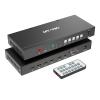 MT-VIKI 4K Seamless HDMI Switch 4 Port w/ 3.5mm AudioOutput + IR Remote, 4K@30Hz HDMI Switcher Selector 4 in 1 Out, 4:4:4, 18Gbps, RS232 view 1