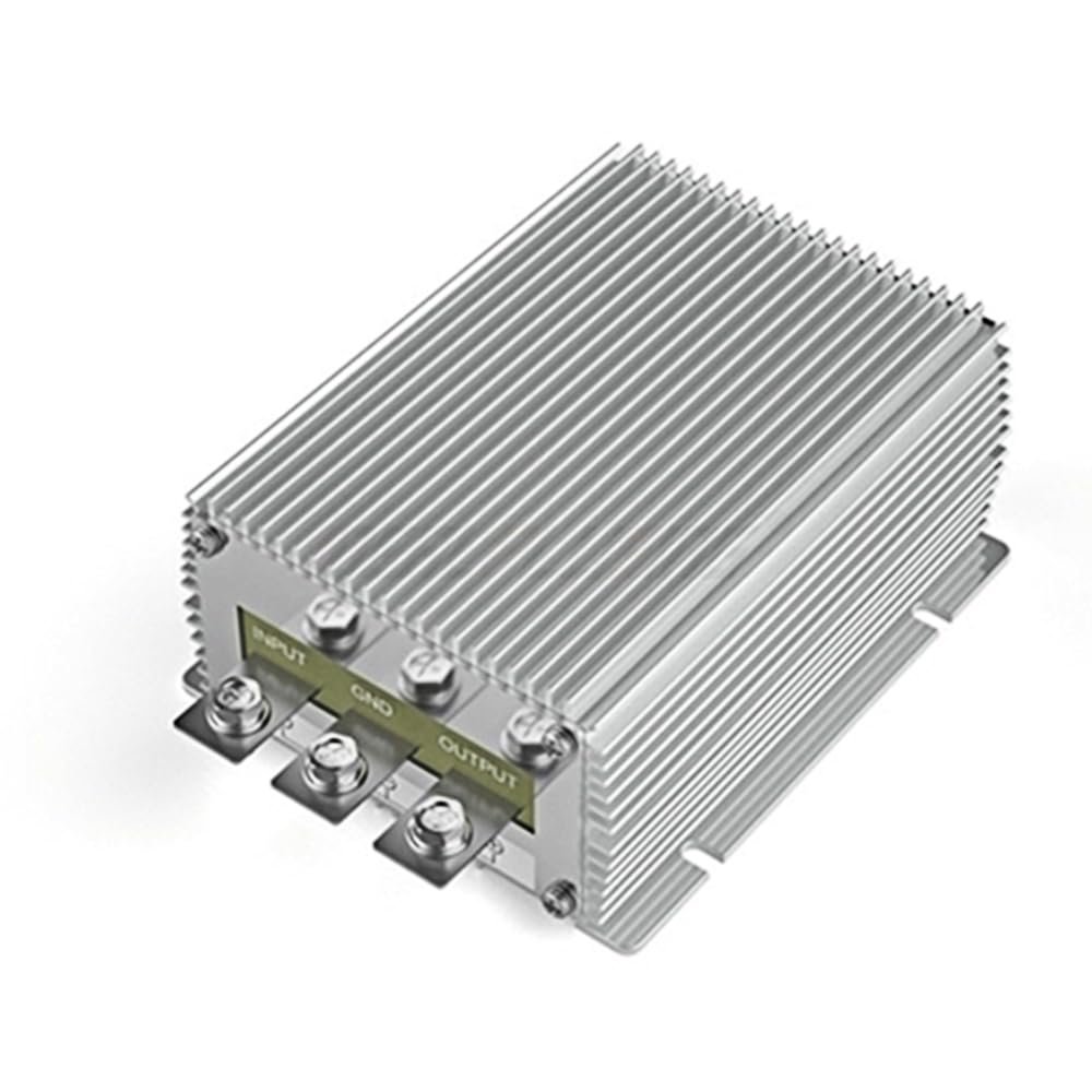 DC 48V to 24V 40A Converter, DC Voltage Regulator Power Converter Buck Converter Module Car Power Supply is Applicable to Golf Cart, etc