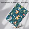 Case for Samsung Galaxy Tab A9 Plus 11 inch 2023Slim Fit Foldable Standing Cover Case with Auto Sleep/Wake for Galaxy Tab A9+ 112023 Model (SM-X210/X216/X218)Cartoon Animal Forest Fox view 3