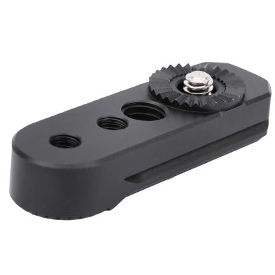 JTLB Alloy Expansion Plate Gear Adapter Board for Camera Stabilizer, Suitable for Weebill s, Black