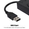 Alomejor External Modem, High-Speed Dial-Up, USB Modem, Dual Port Design, Fax Capability, for Home, Office, and Multi-Tasking Users view 4