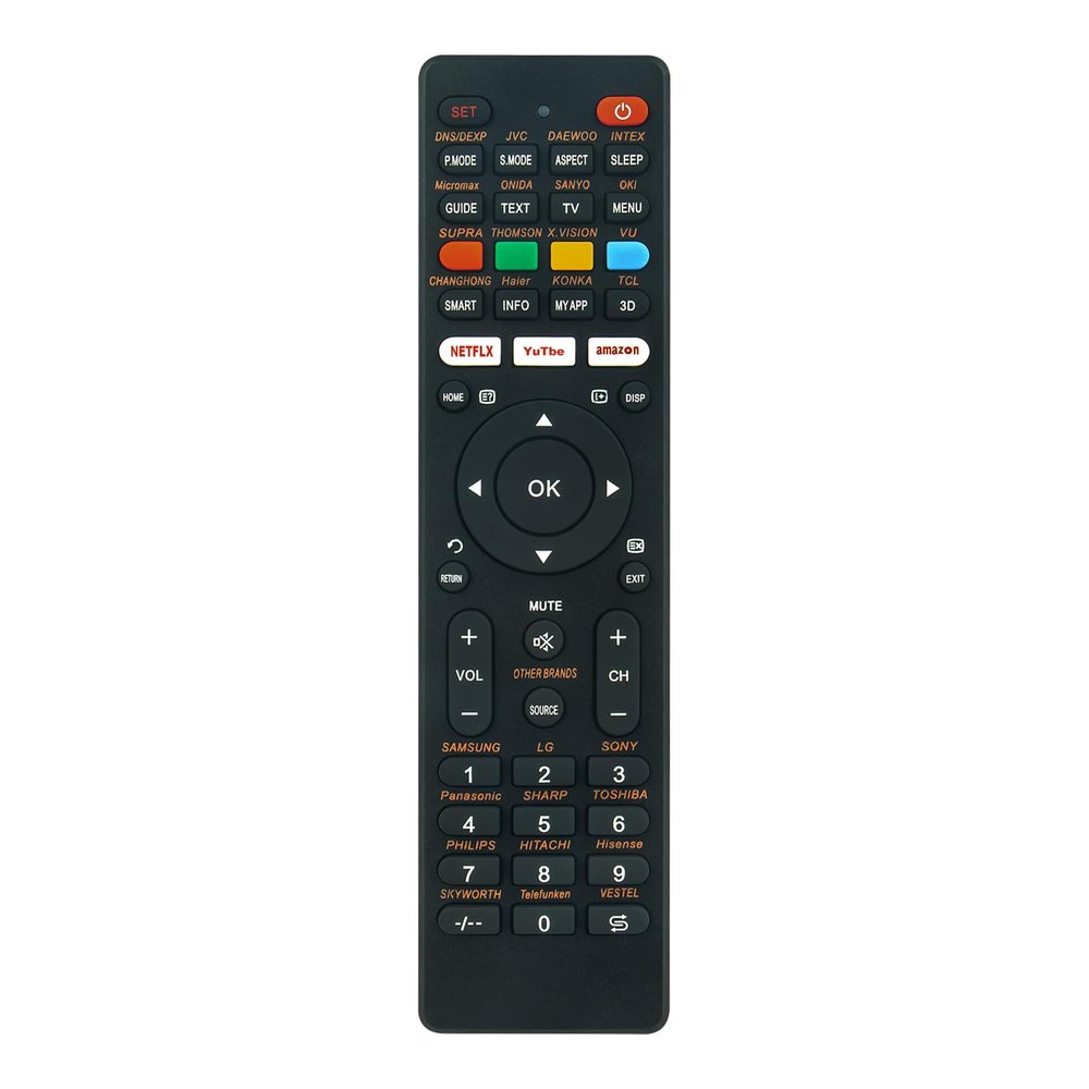 AULCMEET Universal Remote Control RC-G009 Replacement Remote Control Compatible with Samsung LG Sony Panasonic Sharp Toshiba Philips Hitachi Hisense Skyworth TV Remote Control All RCA TV Models