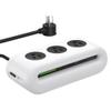 65W Charging Station, USB Ports Power Strip, 6 Port Charging Station Surge Protector with 3 AC, 2 USB C, 1 USB A, 5ft Extension Cord, Power Delivery for Home, Office, Conference Rooms, Desk Accessory view 1