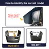 Fitcamx Front 2K+Rear 1080P Dash Cam Adapts for RAM 3500 2500 1500 2013-2018 (HD2-6072, has Vent at Front), OEM Look, 2 Way HD Video, Loop Recording, WiFi & APP, G-Sensor, Easy to Use, 64GB Card view 2
