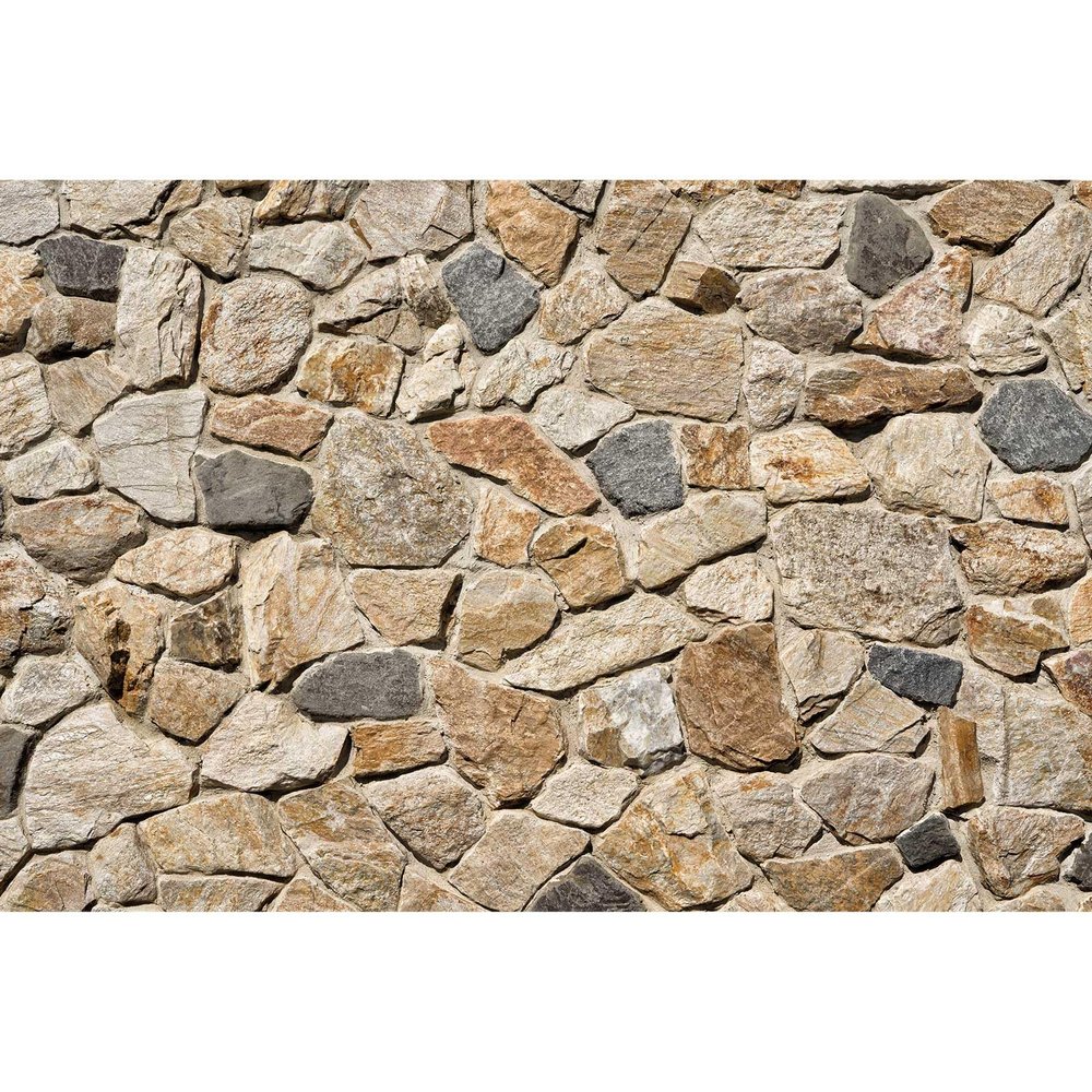 Stone Wall Background Natural Rock Wall Photography Backdrop Outdoor Stone Wall Decor Holiday Party Decor Retro Garden Wallpaper Birthday Banner Decor Studio Photo Background 10x6.5ft