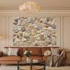 Stone Wall Background Natural Rock Wall Photography Backdrop Outdoor Stone Wall Decor Holiday Party Decor Retro Garden Wallpaper Birthday Banner Decor Studio Photo Background 10x6.5ft view 4