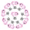 Cabinet Handles, 10 Pack Diamond Handle Crystal Glass Multicolor Base Knob Drawer Cabinet Door Knob Blue (Color : Pink) view 1