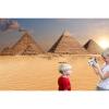 Egypt Backdrop Desert Egyptian Pyramid Ancient Egypt Scene Photography Background Egyptian Travel Themed Party Decorations Supplies Adults Travel Portraits Photo Shoot Studio Props Decor 15x8ft view 2