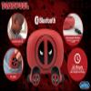 Deadpool Wireless Earbuds with Mic, Bluetooth Earbuds with Charging Case view 2