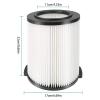 Kcjhagbd Standard Wet/Dry Vac Filter For VF4000/VF5000/VF6000/WD5500/WD0671/WD6425/WD1956 Vacuum Cleaner Replacement Filter Wet/dry Filter view 3