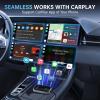 GRAYWATER Wireless CarPlay Adapter, Convert OEM Wired to Wireless Car Play Dongle Fit for Cars 2015+ & for Apple iPhone iOS 10+, Innovative Seamless Control Plug & Play view 3