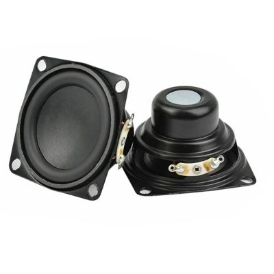 CHICHIYANG 2PCS 53mm/2.08 Inch Full Range Speaker Spare Parts 4 Ohm 10W Bass Multimedia Speaker