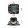 CHICHIYANG 2PCS 53mm/2.08 Inch Full Range Speaker Spare Parts 4 Ohm 10W Bass Multimedia Speaker view 3
