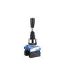 qiaoyiyuan 1pcs,22mm Master Monolever Joystick Switches,2 4Way Position Self Locking Latching Momentary Toggle Rocke Cross Switch 2 4NO HKC-612 (Color : 2Way Latching 2NO) view 1