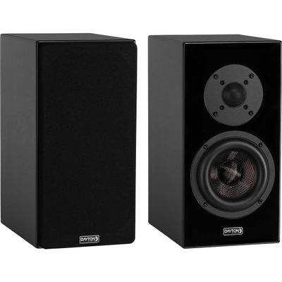 Dayton Audio OPAL1 Bookshelf Speaker Pair (Black)