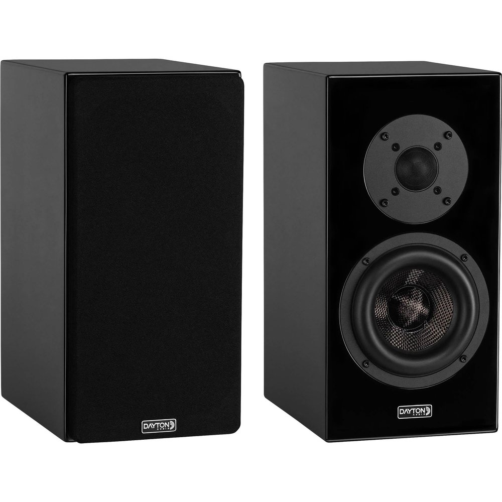 Dayton Audio OPAL1 Bookshelf Speaker Pair (Black)