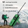 ATAK Enabled Spec5 Trekker Bravo Meshtastic Device  LoRa GPS Off-Grid Communicator with SX1262 & ESP32  Fully Flashed, GPS Ready  Long-Range LoRa Radio for Meshtastic Network (Green) view 2