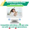 Sintron Adjustable Magnetic Stand Mount for Shw 8 3rd gen, Smart Display Stand Holder with 360 Degree Rotation, Swivel & Tilt Function, Anti-Slip Base - White Compatible with iPhone 12 & newer models view 2