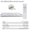 PGMTDEFXJO AC185-265V Intelligent Remote Control Power Supply 230mA Constant Current LED Driver Lamp 220V for Chandelier (Color : 40-60w 8 Rb) view 2