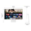 SAMSUNG 32-Inch M8 (M80D) Series 4K UHD Smart Monitor with Streaming TV, Speakers, HDR10+, AI Upscaling, USB-C, Ergonomic Stand, SlimFit Camera, Gaming Hub, LS32DM801UNXZA, 2024 view 4