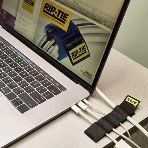 RIP-TIE 1" x 8" CableCatch 5-Pack Black