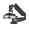 GLigeT Projector Mount Stand Black Wall Projector Mount, Height Adjustable Single Arm Mount, Universal Projector Bracket for Home, Office, Meeting Rooms Projector Ceiling Mount view 4