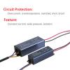 5pcs/lot 85-265V LED Driver 3W 4-7W 8-12W 30W 50W Waterproof Male Plug 240mA 1350mA Constant Current Power Supply for Floodlight (Color : Cable 50w) view 4