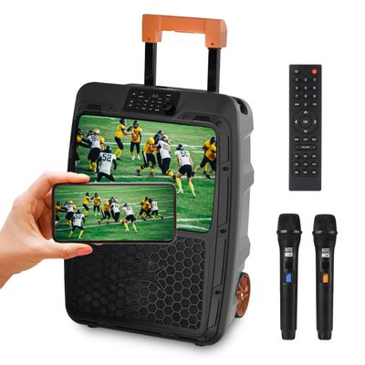 Altec Lansing SoundRover View Portable Outdoor TV & Bluetooth Speaker 14"