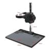 ZTBH Microscope Accessories Kit Multifunction Aluminum Alloy BGA Phone Soldering Pad PCB Repair Stereo Microscope Adjustable Boom Table Working Stand Holder Microscope Slides (Color : B) view 2
